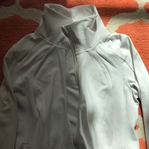 White Lululemon jacket